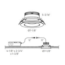 Charger l'image dans la galerie, GBR-CDW SERIE– Encastré Régressé Ajustable