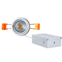 Charger l'image dans la galerie, LUMIERE DIRIGEABLE DEL 5CCT GRADABLE POUR GARNITURES 3 PO ET 4 PO - RÉGLABLE À 360 DEGRÉS