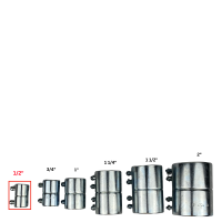 RACCORD EMT AVEC VIS DE RÉGLAGE 1/2''