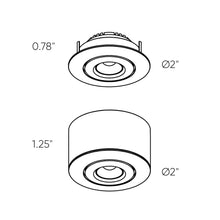 Charger l&#39;image dans la galerie, LEDRDM1  Mini Rondelle 2 En 1
